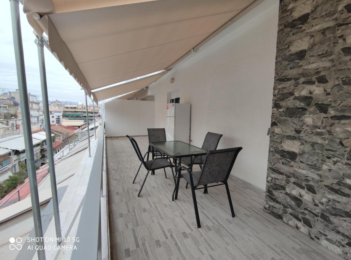 Modern Apartment With A Huge Terrace Atene Esterno foto